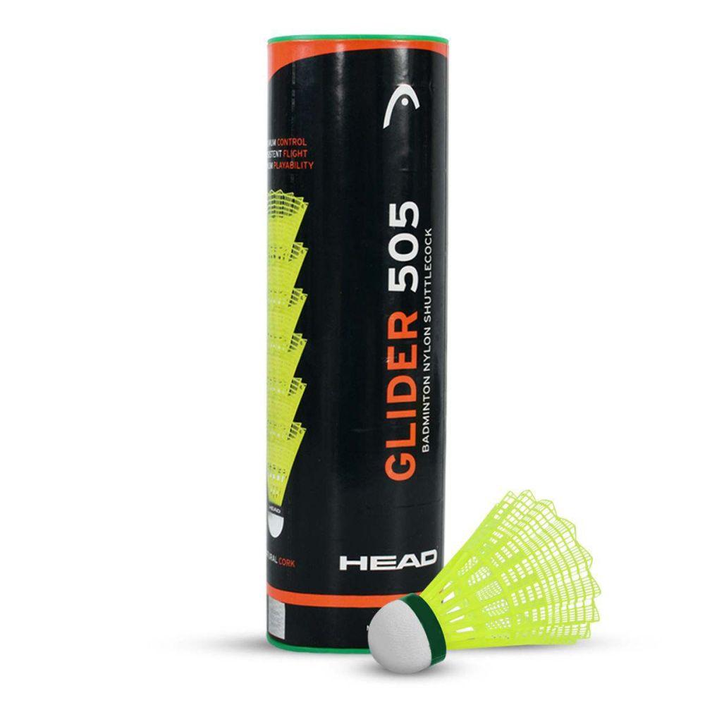 HEAD Glider 505 Badminton Shuttlecock (Green)