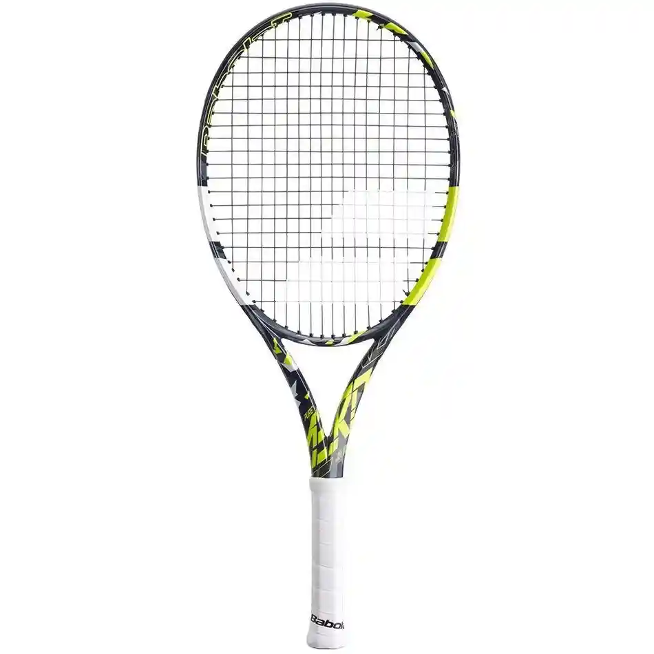 Babolat AERO JR 26 - Babolat pure aero rafa tennis racquet in india. - Black/Yellow/White